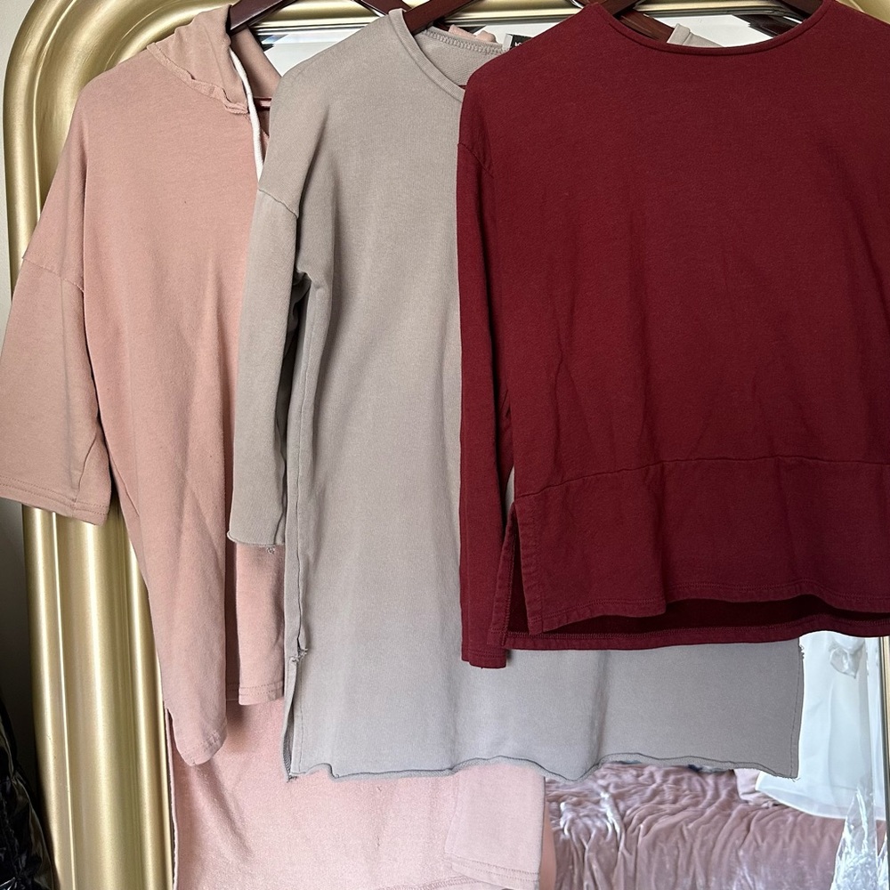 3 ASOS Oversized Sweatshirts - SX, S